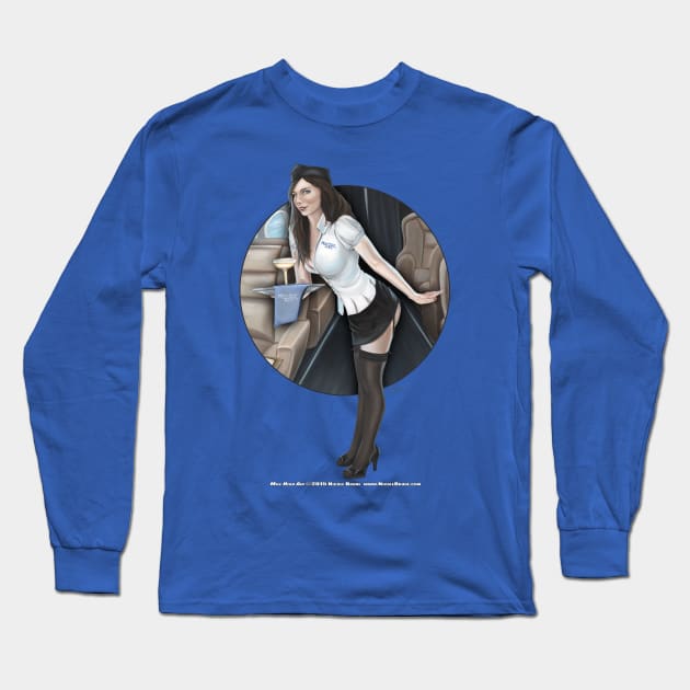 Mile High Air Long Sleeve T-Shirt by Nicole Brune